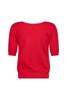 Studio Anneloes Sandy vneck pullover 13690 Coral Red