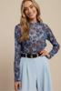 Studio Anneloes Rea mesh leopard top