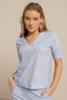 Studio Anneloes Inge denim travel tee 13718 Denim light