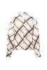 Studio Anneloes Marlene check top 14160 Ecru-Chestnut