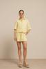 Studio Anneloes Nyra broderie blouse 13870 Butter Yellow