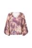 Studio Anneloes Florine flower stripe blouse 14103 Multi Color