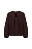 Studio Anneloes Florente twill top 14275 Espresso
