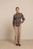 Studio Anneloes Trainer bonded tape trousers 13504 Latte