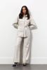 Studio Anneloes Bodil faux leather blouse 13453 Kit