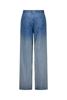 Studio Anneloes Bente dip dye denim trousers 13596 Light Jeans Blue