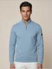 Cavallaro Napoli Sweater Diagono | Lichtblauw