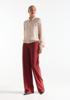 JANSEN Amsterdam Blouse Christi Sand - Stone Red
