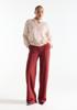 JANSEN Amsterdam Blouse Christi Sand - Stone Red