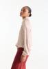 JANSEN Amsterdam Blouse Christi Sand - Stone Red