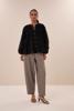 By Bar, broek, taupe/bruin melange