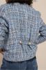 Studio Anneloes Nura tweed jasje 14378 Winter Blue