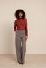 Studio Anneloes Lexie tweed look trousers