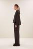 By Bar, blouse donkerbruin