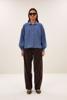 By Bar, blouse denim, blauw