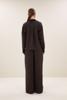 By Bar, blouse donkerbruin