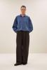By Bar, blouse denim, blauw