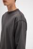 Butcher of Blue, t-shirt lange mouw met backprint, grijs