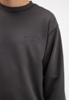 Butcher of Blue, t-shirt lange mouw met backprint, grijs