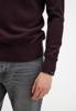 Butcher of Blue Structure Halfzip Trui M2626027 Pascha Purple