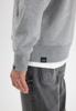Butcher of Blue, sweater met 'Butcher' patch, grijs