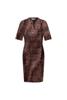 Studio Anneloes Simplicity leopard dress