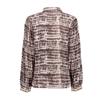 Geisha, blouse dessin, bruin/zand