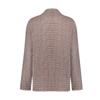 Geisha, blazer ruit met bies, bordeaux/groen