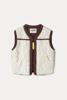 POM Amsterdam Gilet Gigi | Ecru