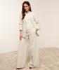 JOSH V Maureen Wide Leg Jeans Ecru JV-2607-0602