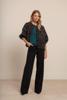 Studio Anneloes Kenza jacket 14279 Espresso-Black