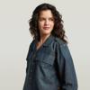 G-star, blouse, denim, blauw