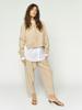 Mos Mosh Leysa Flair Broek 177320 Beige