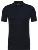 Saint Steve, Polo korte mouw gebreid, donkerblauw