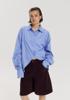 Harper & Yve Blouse Ted | Stripe Blue