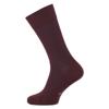 Carlo Lanza Wollen Sokken Bordeaux 212