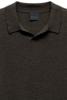 Bugatti Wollen Polo Donkerbruin - 7130-25563F
