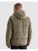 PME-Legend, jas ribfluweel met afneembare capuchon, olijfgroen