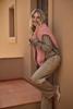 Nukus Blouse Bailey Check | Sand/Rose