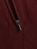 Cavallaro Napoli Argegno Half Zip Trui Wijnrood 118265018