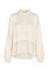 Freebird Top Bibiana Wv-Satin-Vis-26-3 Vanilla White
