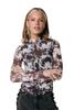 Colourful Rebel Top Neyo Cow Mesh
