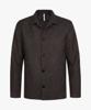 Profuomo Wollen Overshirt Bruin PPXF30035A