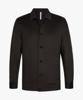 Profuomo, overshirt bombermodel, donkerbruin