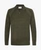Profuomo, trui polomodel chenille, groen