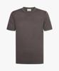 Profuomo Katoenen T-shirt Ronde Hals Antraciet PPXT30005G