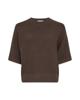 MSCH Copenhagen Fijngebreide Sweater Donkerbruin 19287