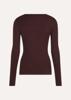 Circle of Trust, t-shirt lange mouwen , bordeaux