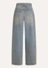 Circle of Trust, jeans wide leg tapered, vintage blue