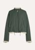 Circle of Trust, jack reversible met teddy, groen